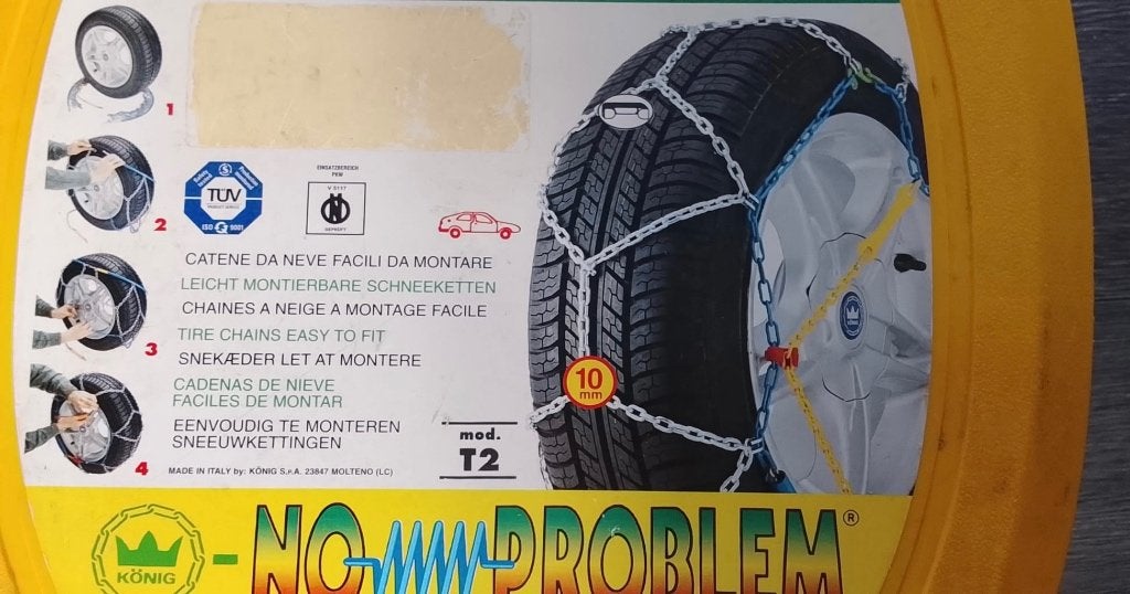 König No Problem T2 Sneeuwkettingen 10 mm + Originele Koffer, Ophalen of Verzenden, Nieuw, Winterbanden, Banden en Velgen