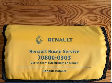 Renault hulpset voor bij pech onderweg, Auto diversen, Auto-accessoires, Ophalen of Verzenden