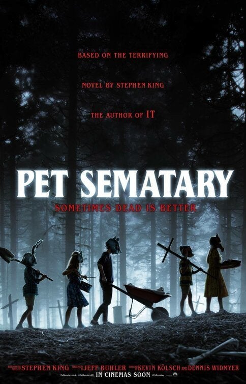 PET   SEMETARY      filmposter., Verzamelen, Rechthoekig Staand, Verzenden, Nieuw, A1 t/m A3