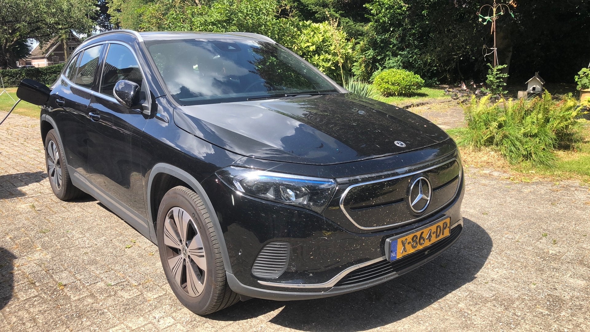 Mercedes-Benz EQA 250+ 190pk 2022 Zwart, Auto's, Mercedes-Benz, 190 pk, Zwart, Parkeersensor, Particulier