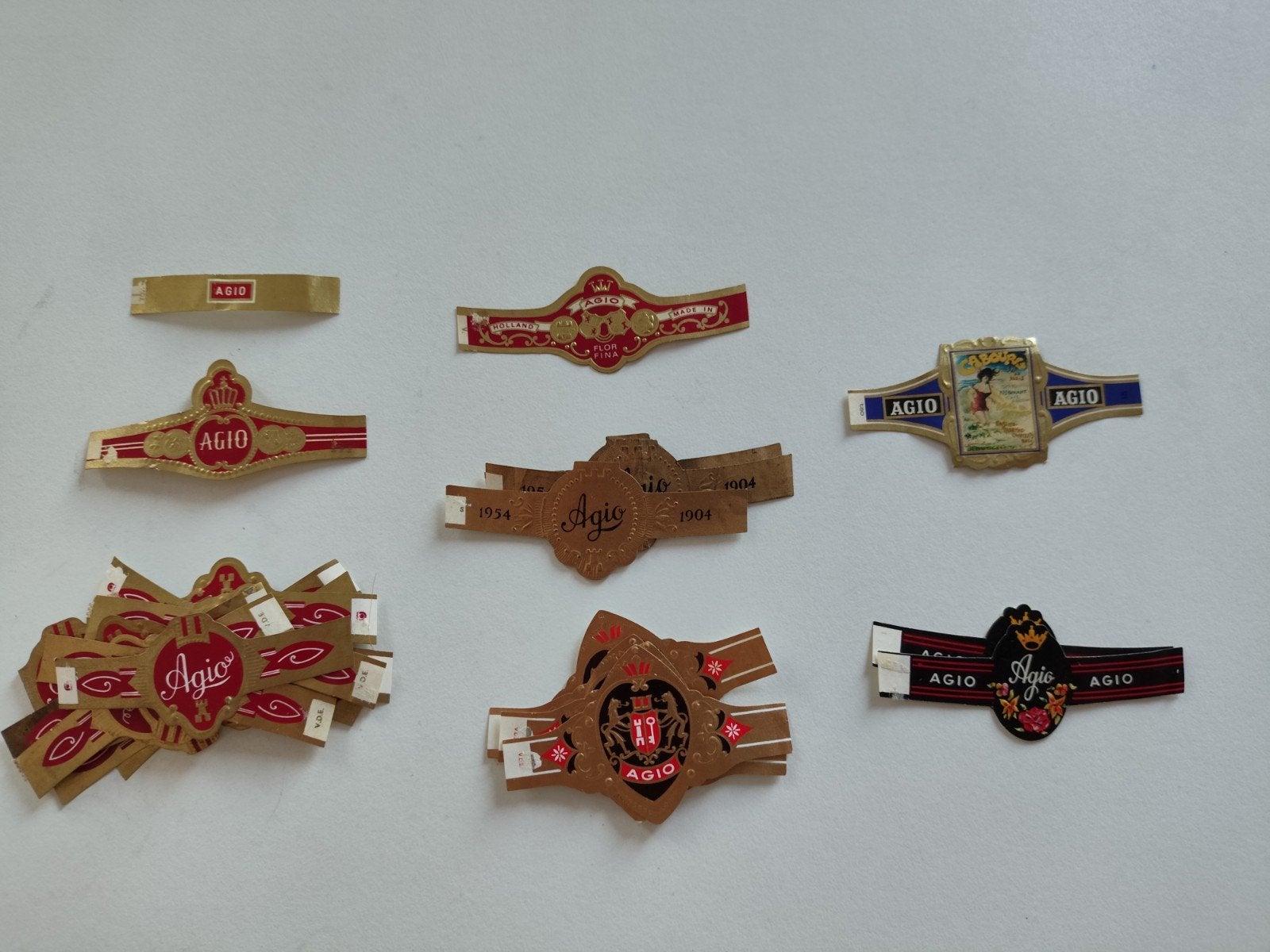 Agio sigarenbandjes - Diverse collectie, Ophalen of Verzenden, Gebruikt