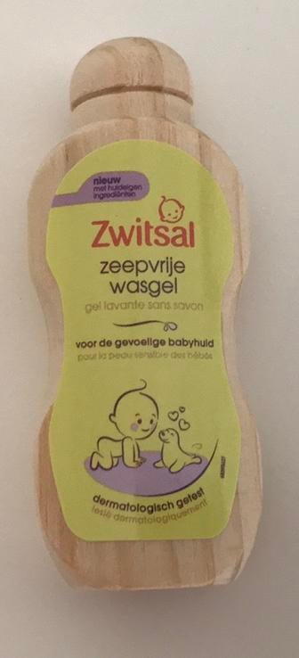 Etos mini houten flesje zwitsal zeepvrije wasgel, Ophalen of Verzenden, Nieuw