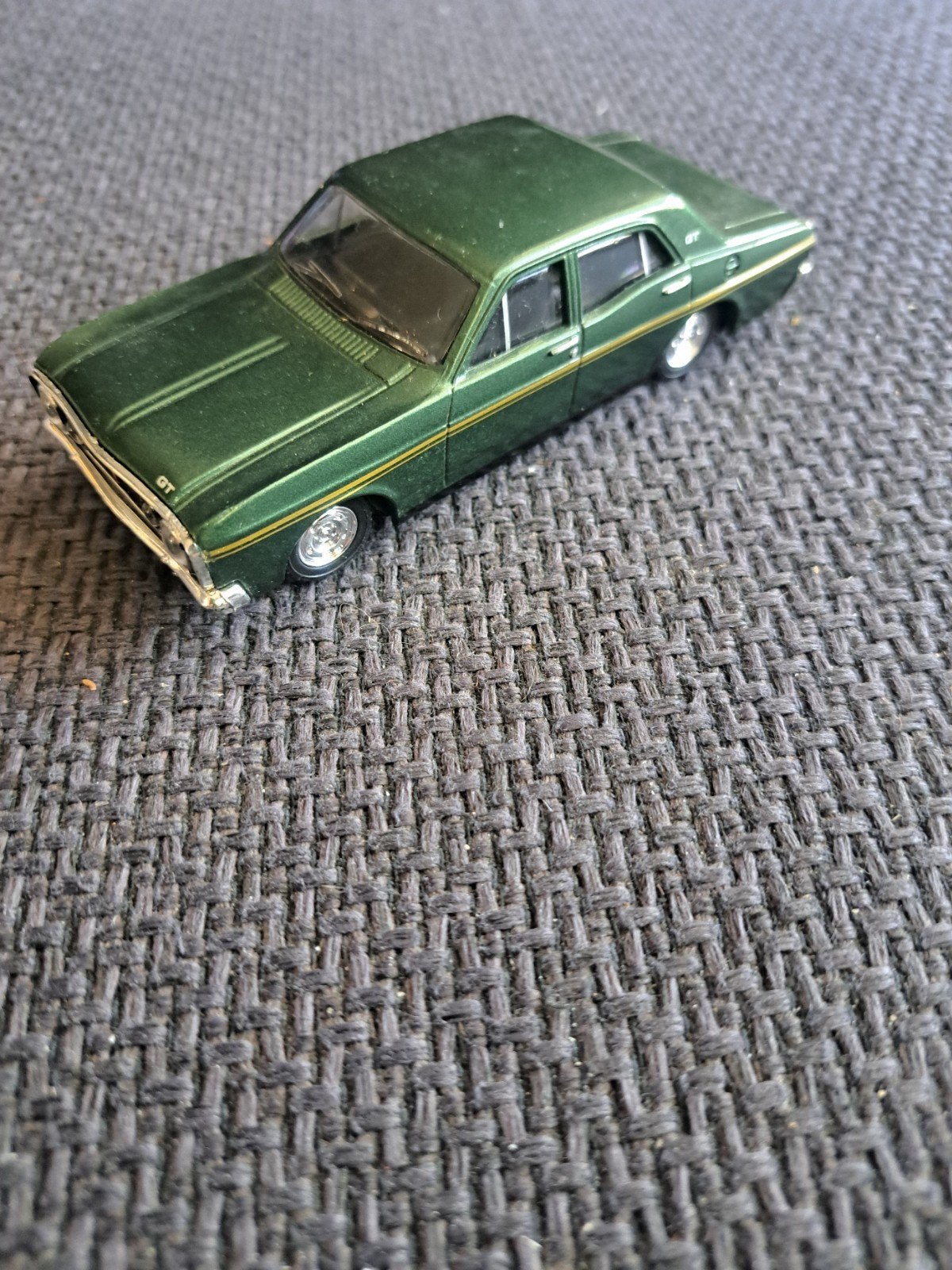 Trax model ford falcon xt gt metallic groen, Overige merken, Auto, Ophalen of Verzenden, Zo goed als nieuw