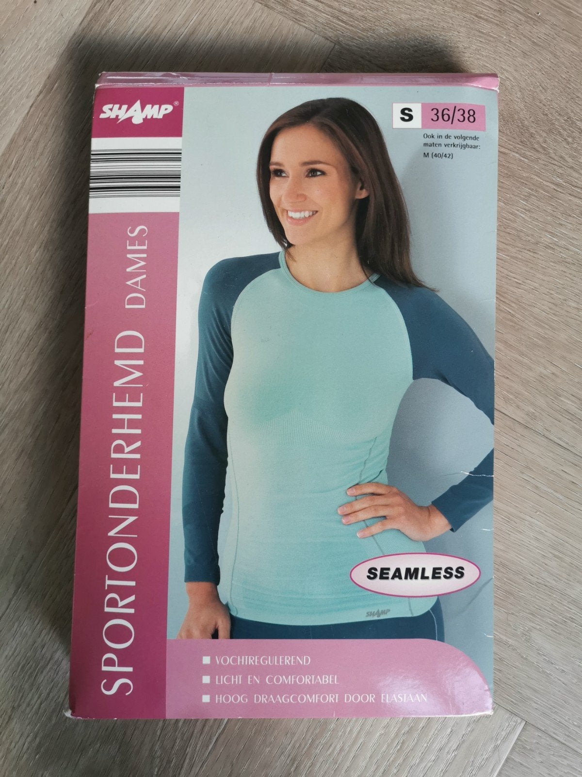 Sport hemd mt. S, Nieuw, Fitness of Aerobics, Maat 36 (S), Meerkleurig