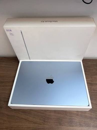 VAKANTIEACTIE!!! APPLE MacBook Air 13 inch sky blue, Computers en Software, Apple Macbooks, Ophalen, 256 GB, 13 inch, Zo goed als nieuw