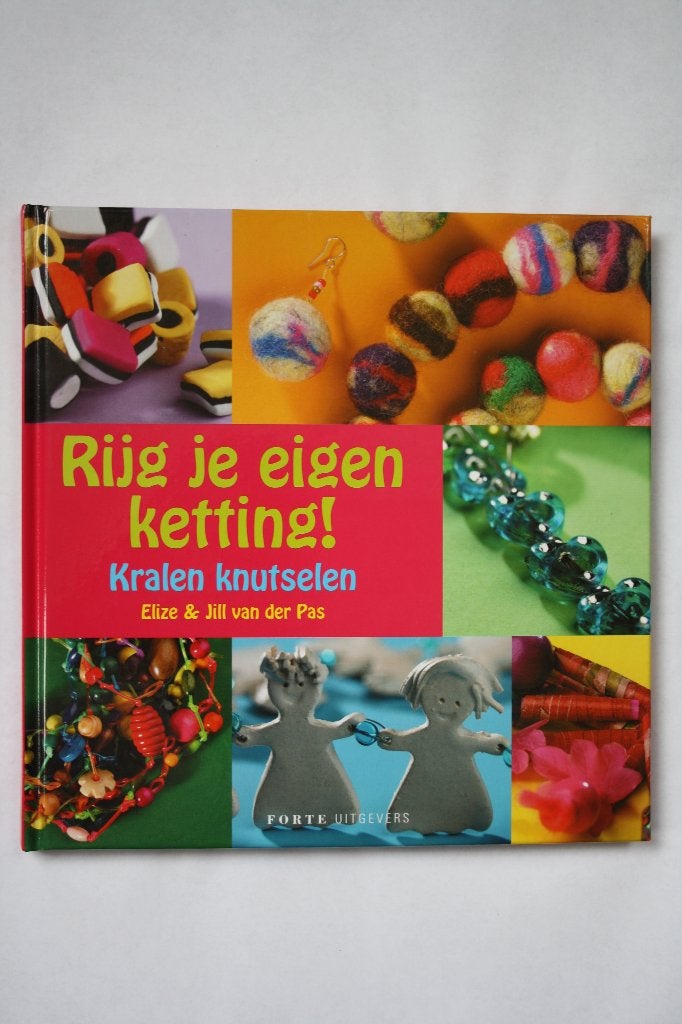 Rijg je eigen ketting kralen knutselen, Ophalen of Verzenden, Nieuw, Sieraden maken, Elize en jill van der pas.