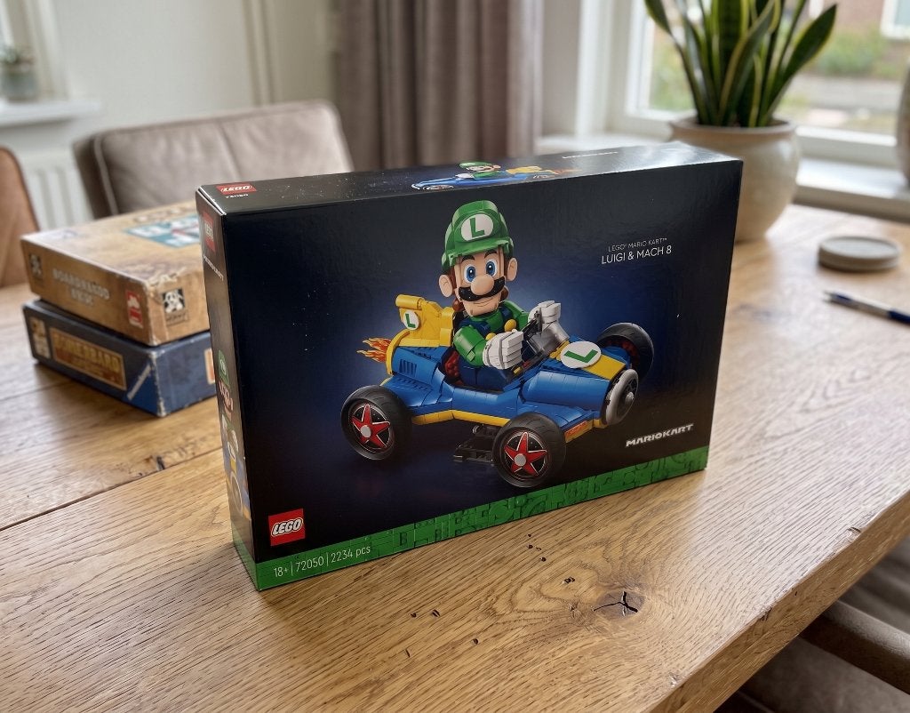 Lego Super Mario set 72050 Mario Kart: Luigi en Mach 8, Lego, Nieuw, Ophalen of Verzenden, Icons