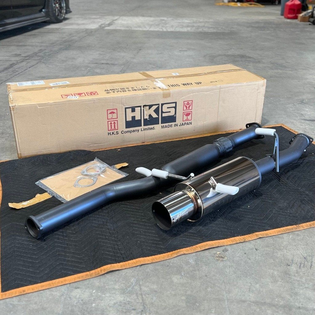 HKS Hi-Power catback uitlaat - Subaru Impreza WRX STI 02-07, Ophalen of Verzenden