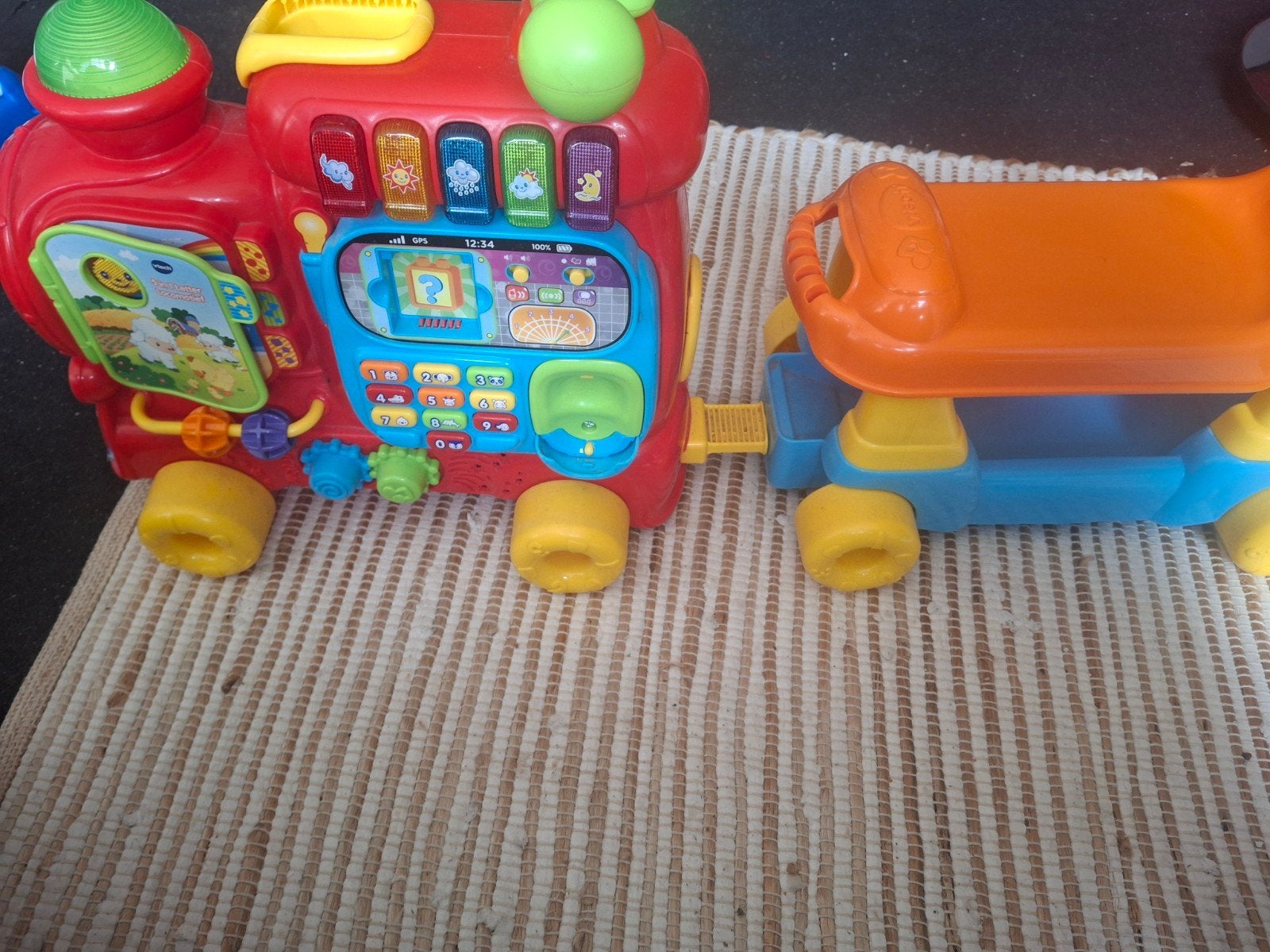 VTech Zoef Zoef Dieren Trein met aanhanger, Ophalen of Verzenden, Gebruikt