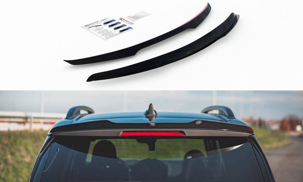 MD carbonlook spoiler spoilercap Mini Countryman F60 JCW, Auto diversen, Tuning en Styling, Ophalen of Verzenden