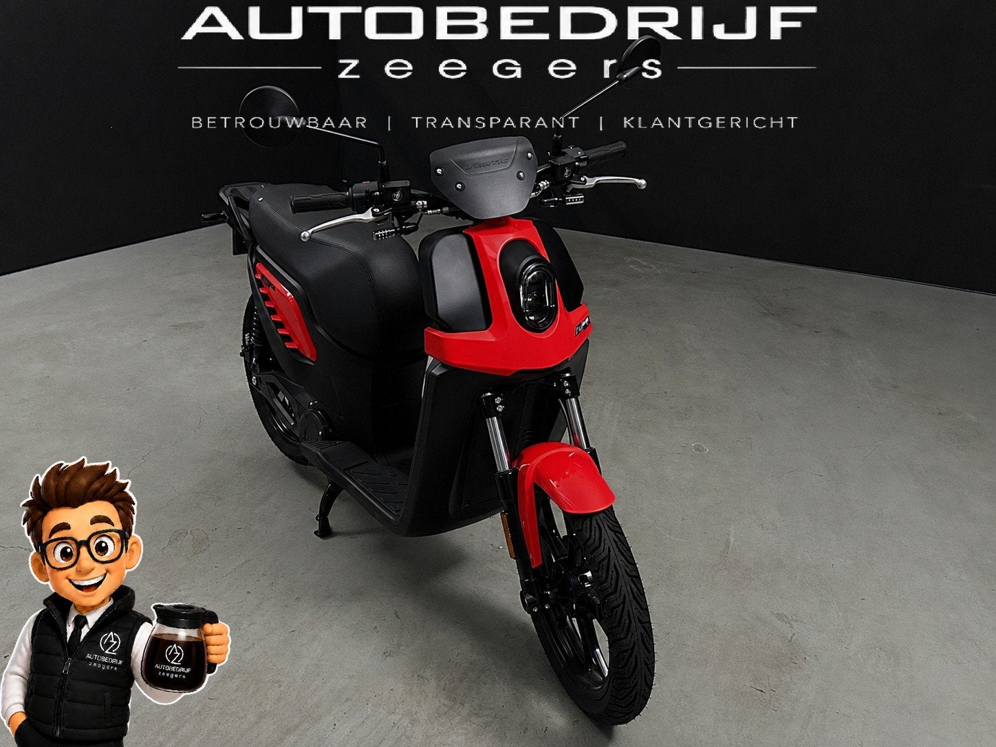 Fantic Issimo City L1 bromscooter (bj 2026), Middelblok 190
2831BR  GOUDERAK, NL, Gebruikt, Info@autobedrijfzeegers.nl, Fantic