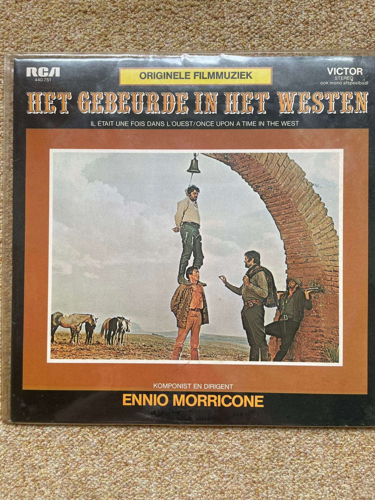 Lp Het gebeurde in het Westen, Ophalen of Verzenden, Zo goed als nieuw, 12 inch