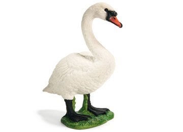 Schleich 13656 zwaan, dierfiguur, Verzenden, Gebruikt, Vogel, Beeldje of Figuurtje