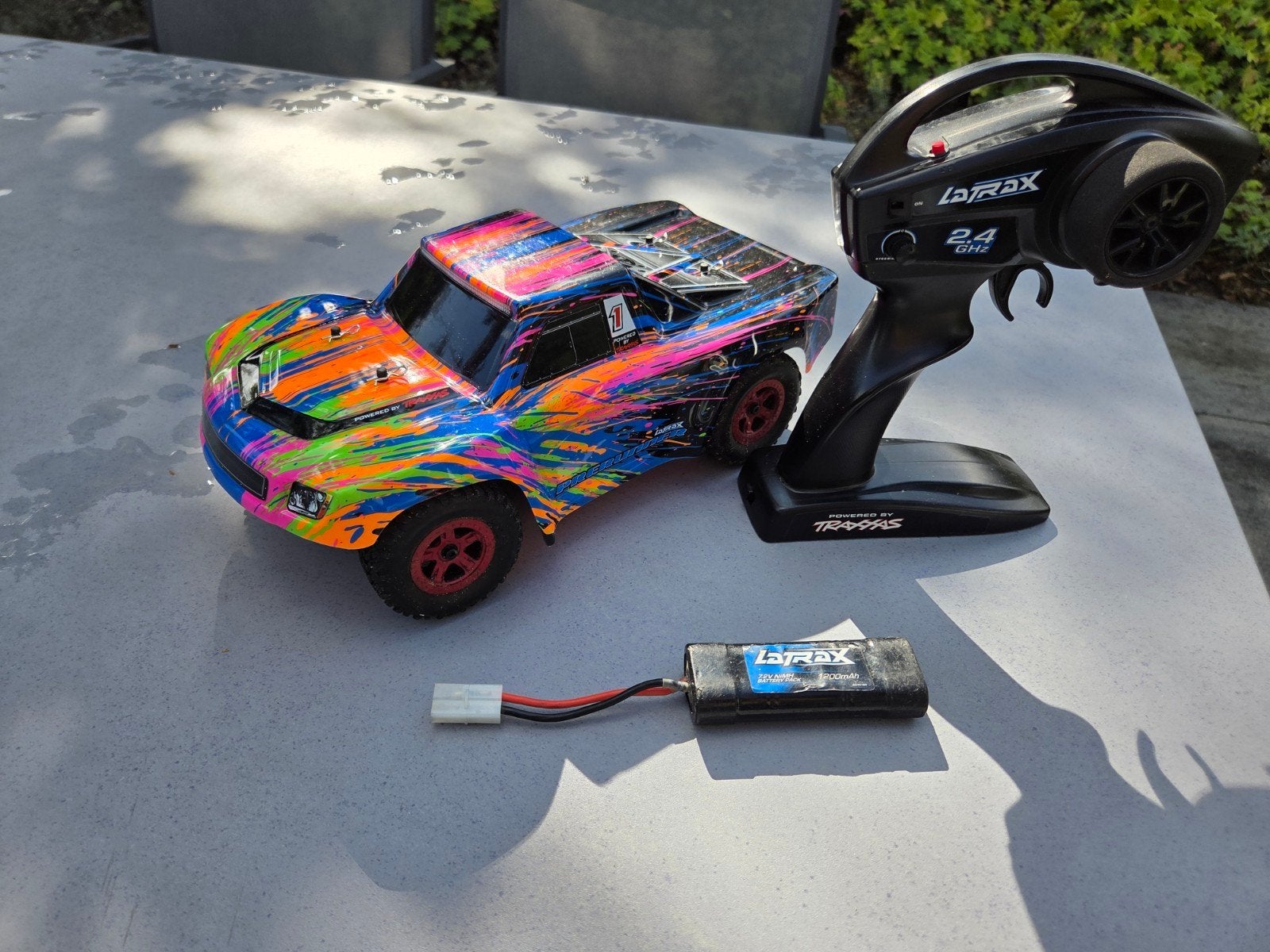 Traxxas Latrax 1/18 SST, Hobby en Vrije tijd, Modelbouw | Radiografisch | Auto's, Ophalen of Verzenden, Gebruikt, Auto offroad