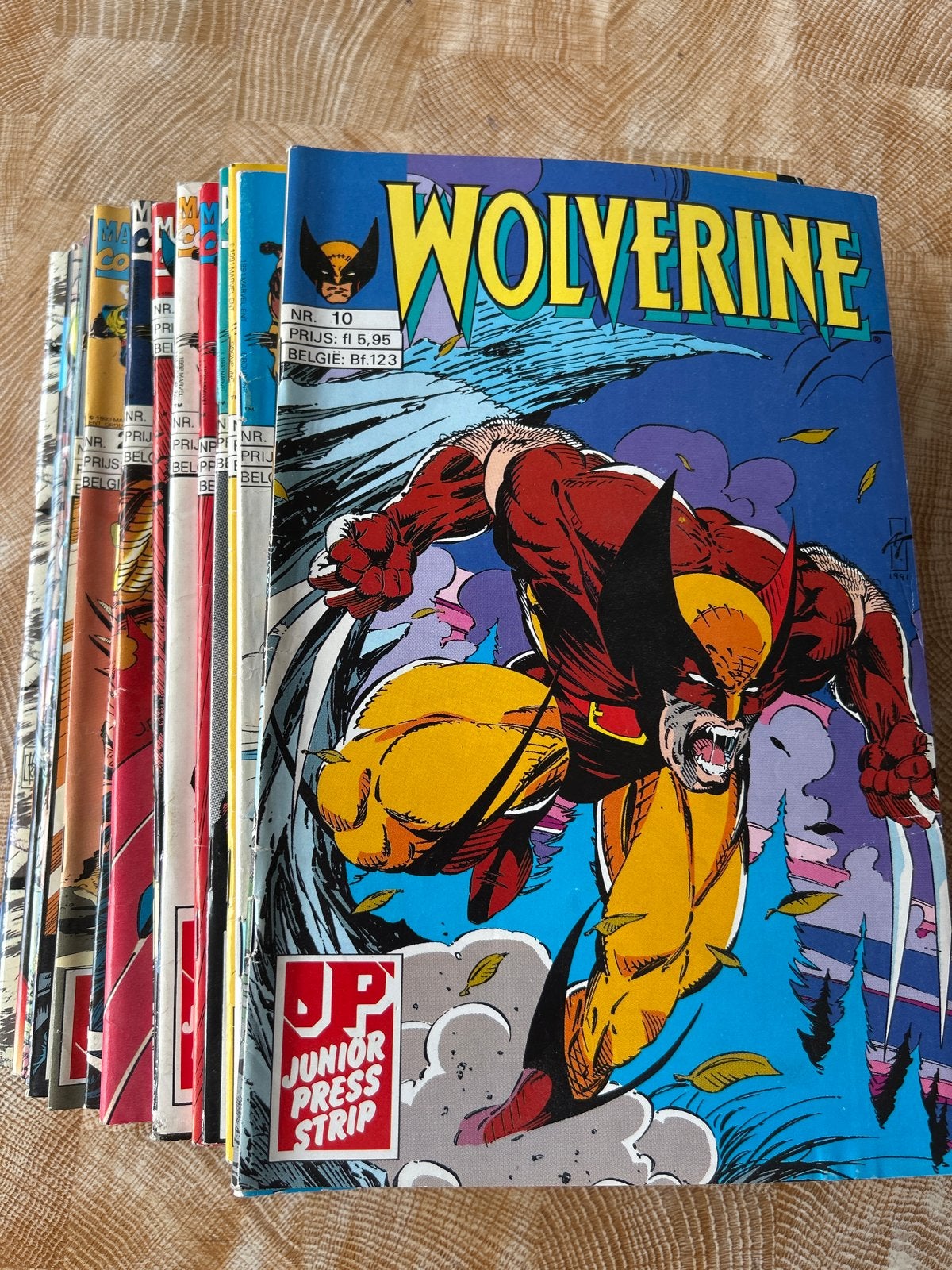 Mooie partij Wolverine comics (18 stuks) – Junior Press, Meerdere comics, Ophalen of Verzenden, Gelezen, Amerika