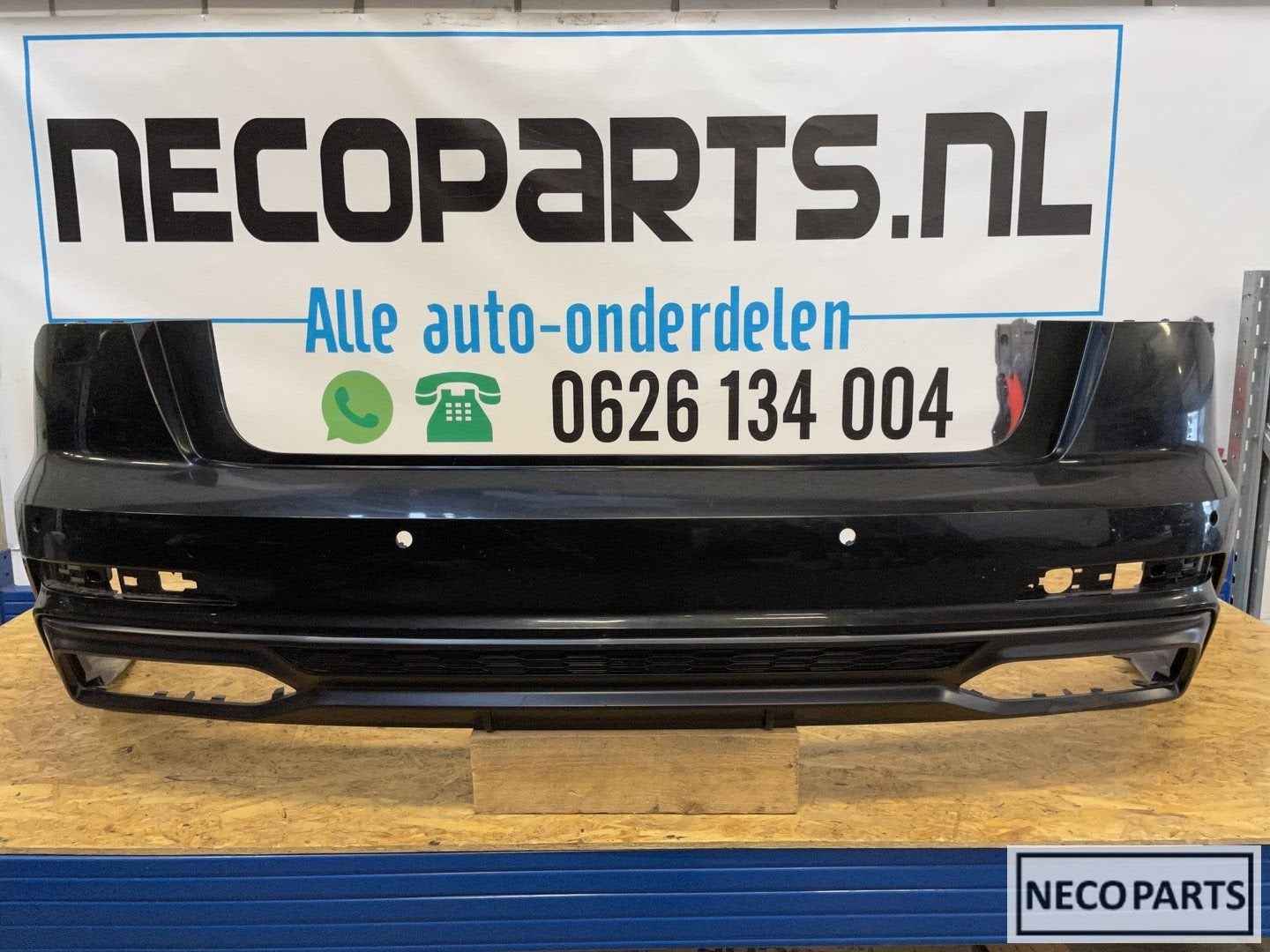 AUDI A6 C8 4K S LINE ACHTERBUMPER S6 LIMOUSINE SEDAN 2018-, Gebruikt, -, -, Achter