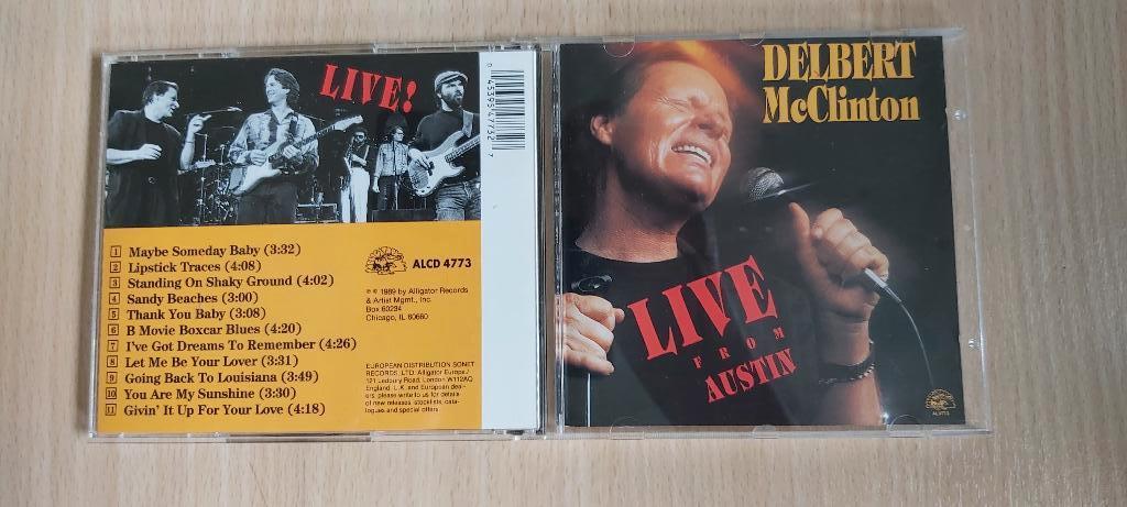 Delbert McClinton Live from Austin CD (TX), Ophalen of Verzenden, Zo goed als nieuw