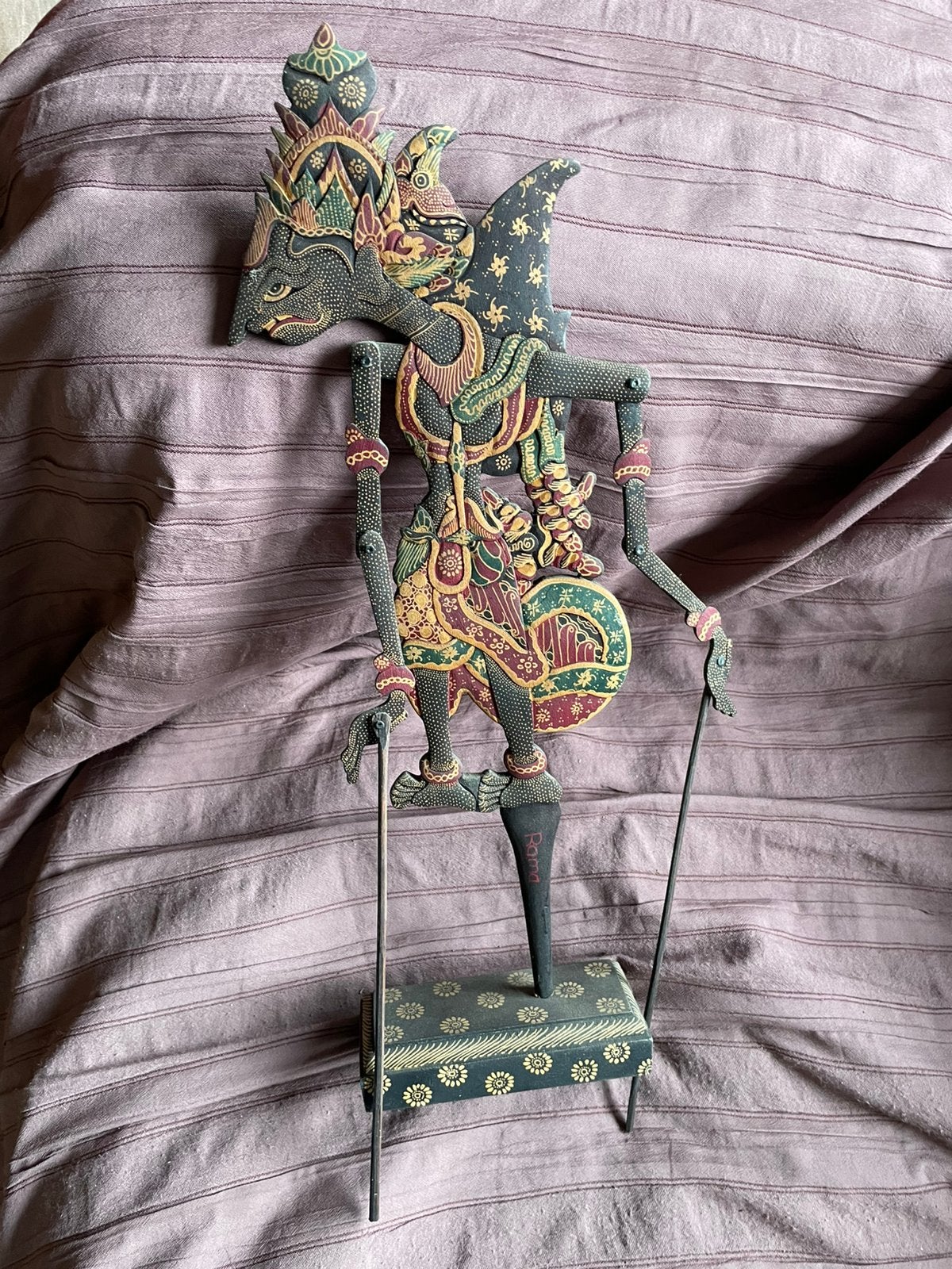 1 wayang pop, Verzamelen, Poppen, Ophalen, Zo goed als nieuw, Pop