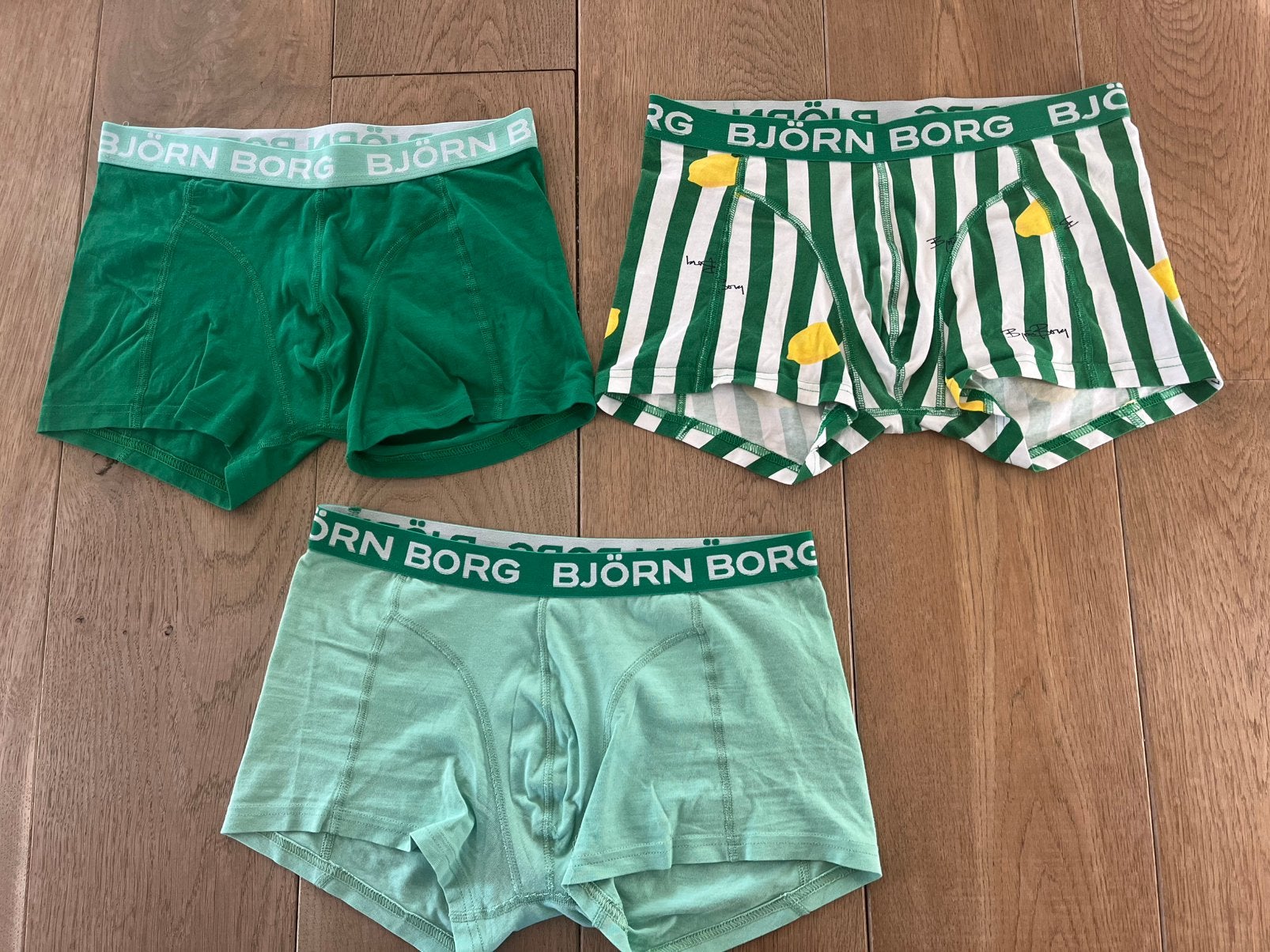 Set 3 stuks boxers Bjorn Borg 158-164, Ophalen of Verzenden, Zo goed als nieuw, Jongen, Nacht- of Onderkleding