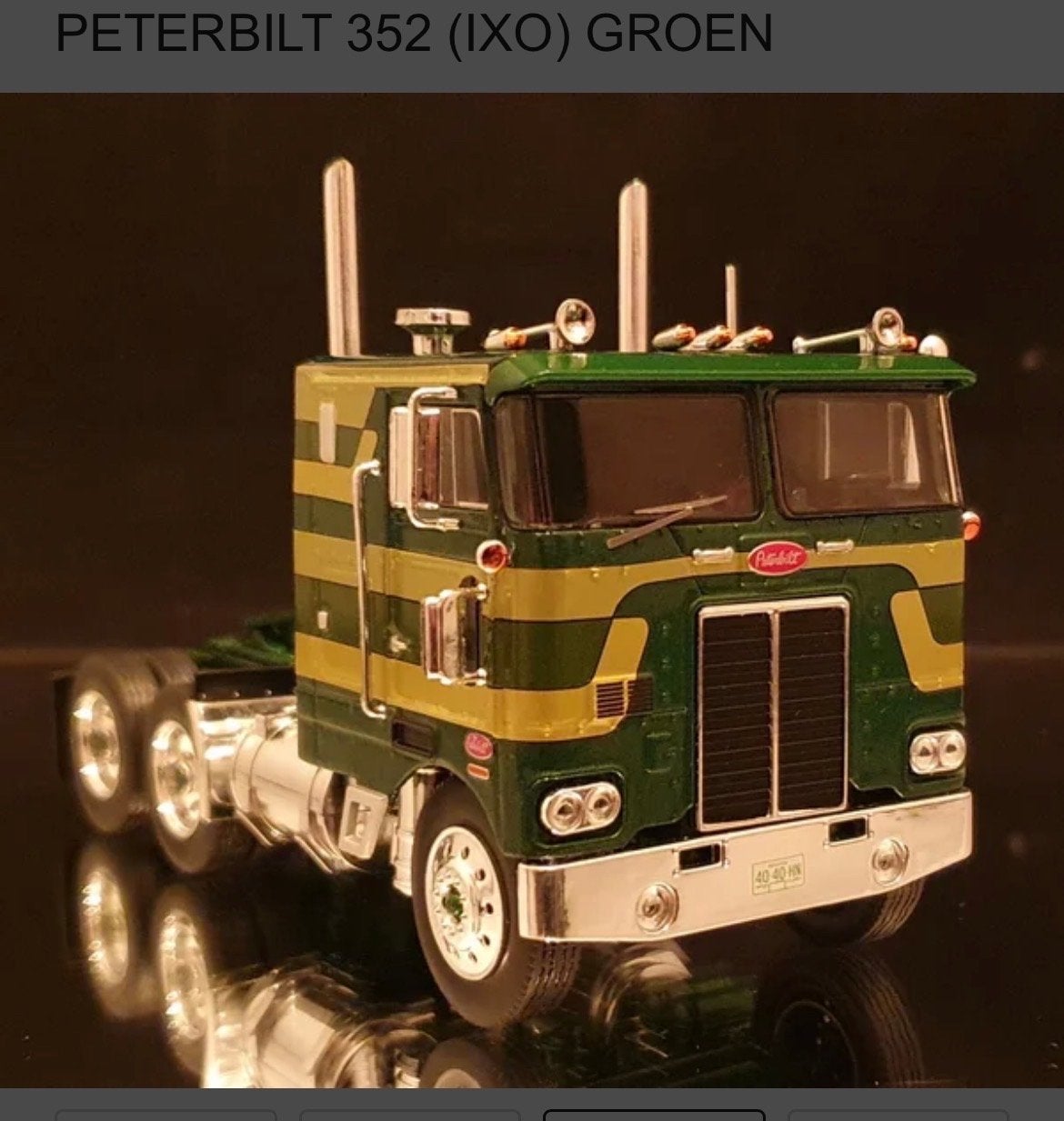 Peterbilt 352 Pacemaker 1979 IXO 1:43 Model Truck, Ophalen of Verzenden, Nieuw, Overige merken