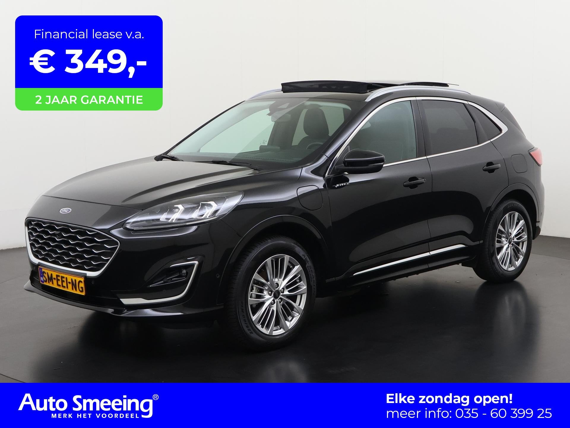 Ford Kuga 2.5 PHEV Vignale | Panoramadak | Trekhaak | Tech &, Auto's, 14 kWh, Gebruikt, Euro 6, 4 cilinders