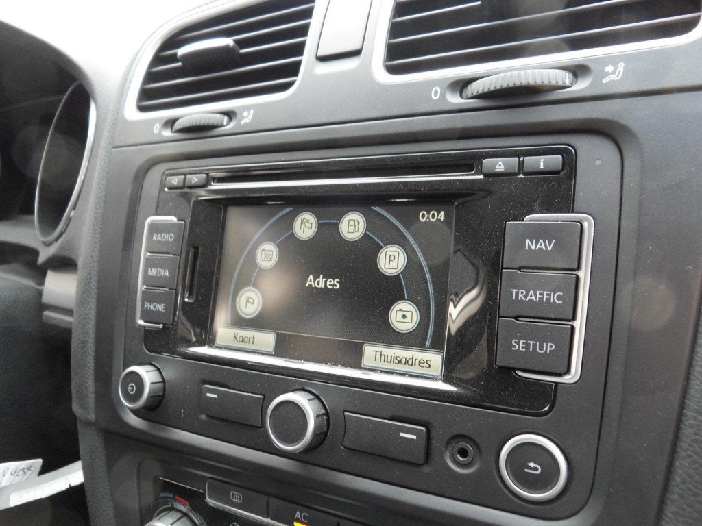 Volkswagen GOLF 1.6 TDi Navigatie Airco Audio Elec. Pakket A, Voorwielaandrijving, Gebruikt, Huisgarantie, Met garantie (alle)