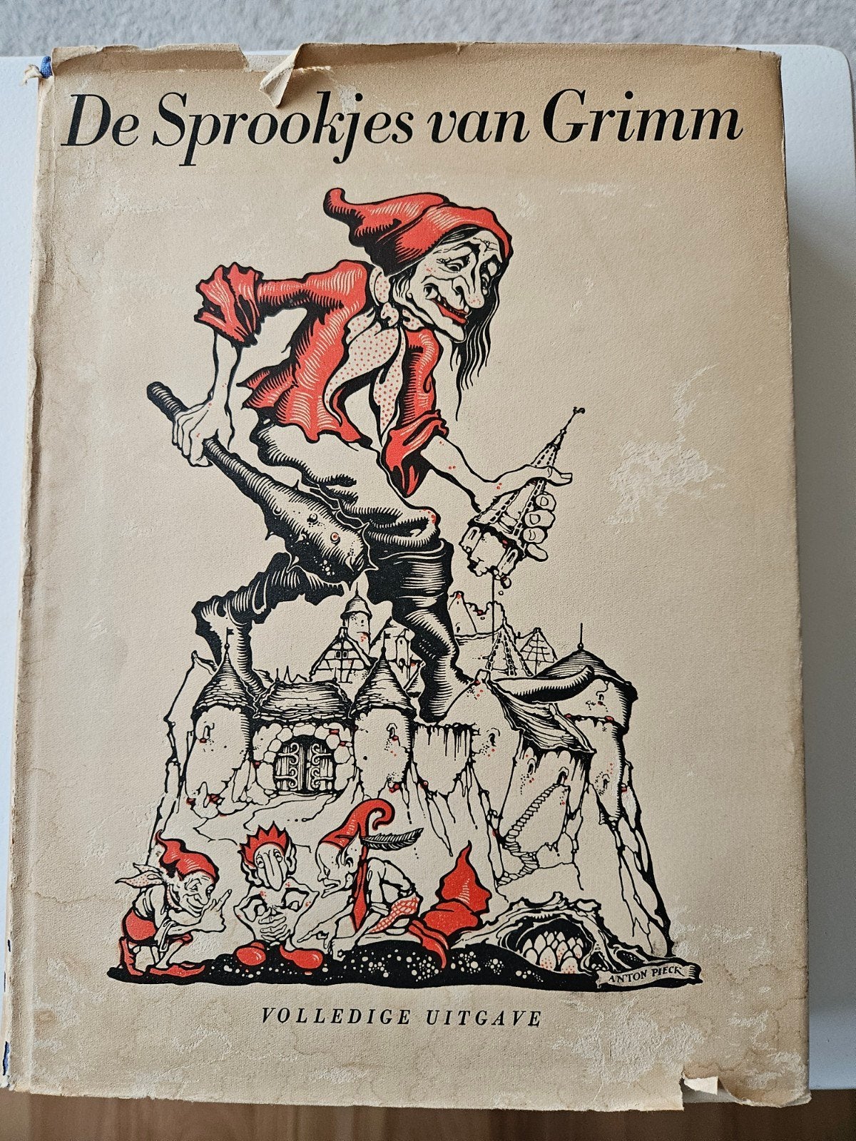 De Sprookjes van Grimm - Volledige Uitgave (Anton Pieck), Ophalen of Verzenden, Gelezen, Gebroeders Grimm, Anton Pieck (illustrator)