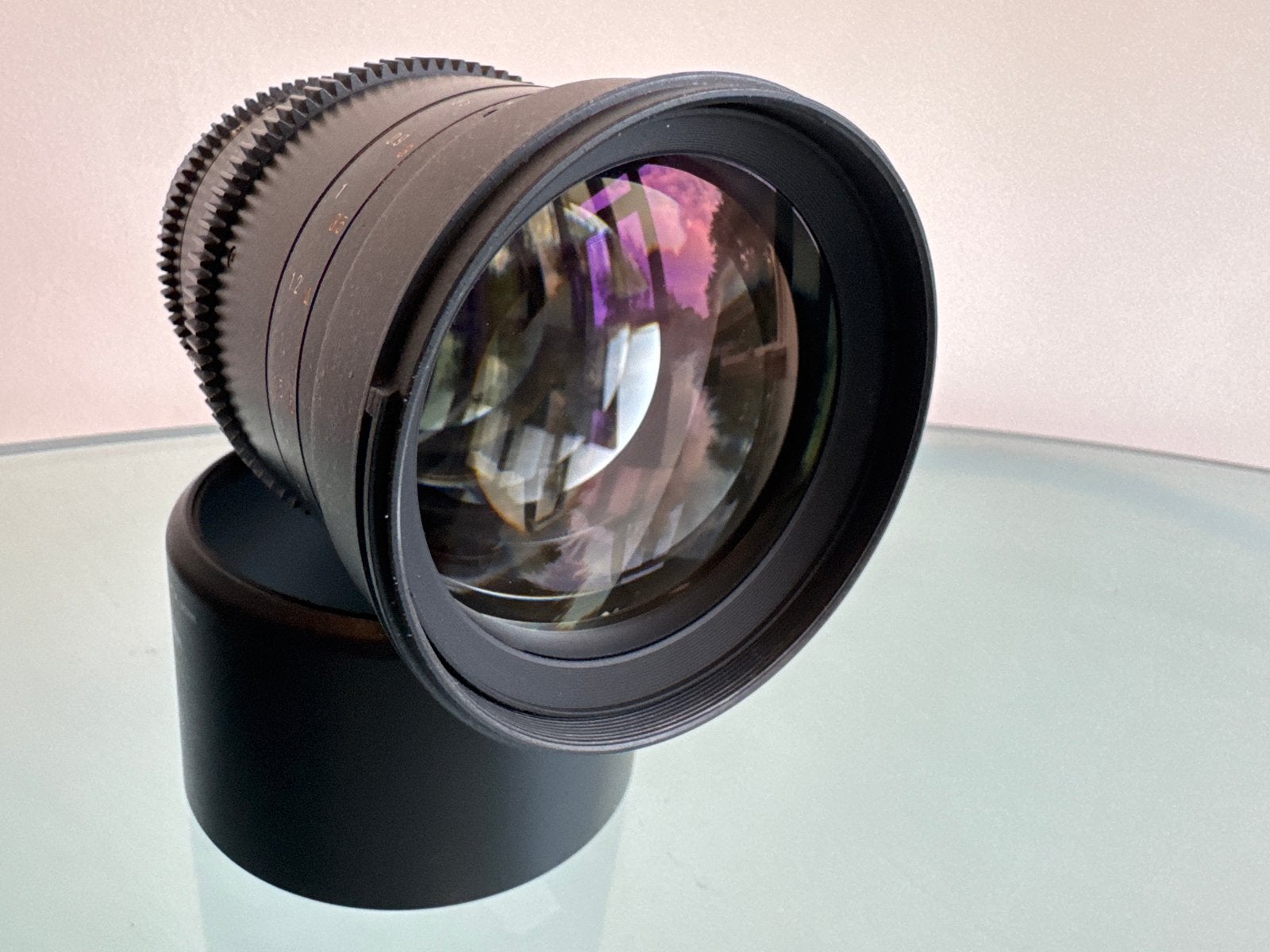 Samyang 135mm f/2.0 (T2,2) ED UMC cine Sony E en FE-mount, Sony E-mount, Samyang, Zo goed als nieuw, Handmatige focus