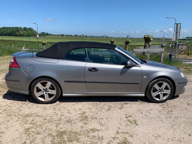 Saab 2005 Grijs, 1998 cc, Cabriolet, 4 stoelen, 1565 kg