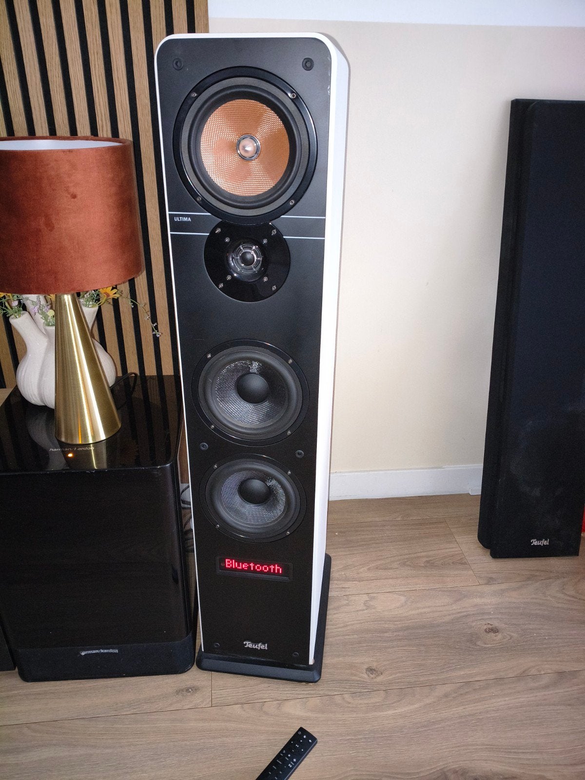 Teufel Ultima 40 Active speakerset met center speaker, Audio, Tv en Foto, Geschikt voor surround/home cinema, Ophalen, Gebruikt