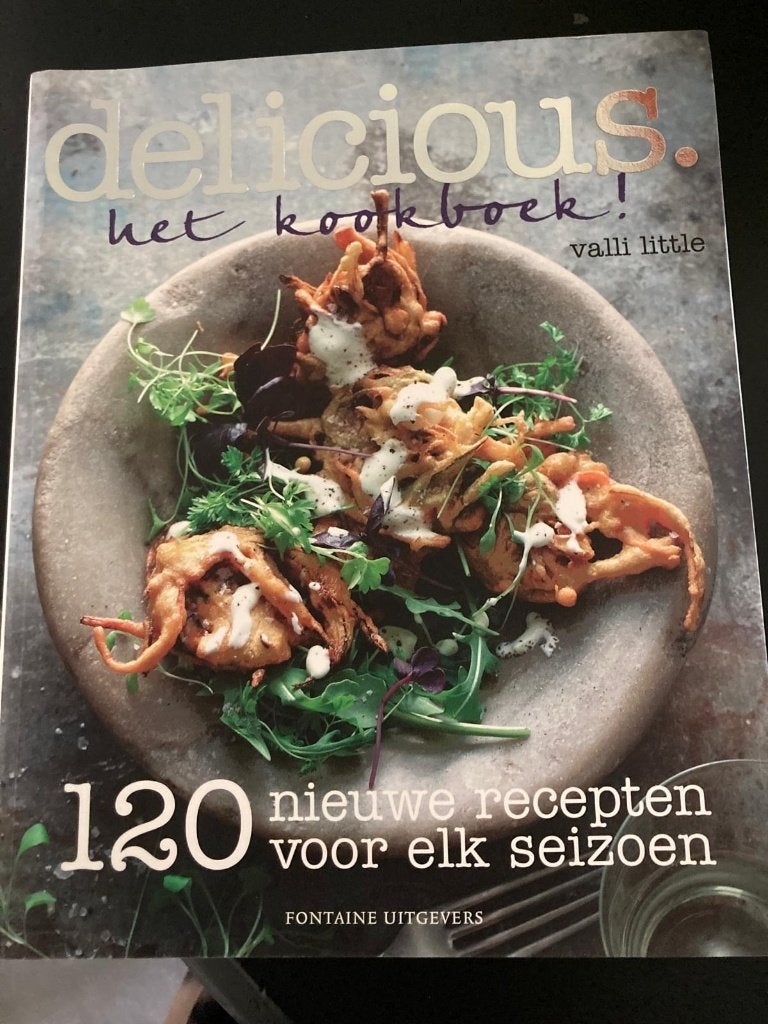 kookboek, delicious, Valli little, Boeken, Chicklit, Ophalen of Verzenden, Zo goed als nieuw