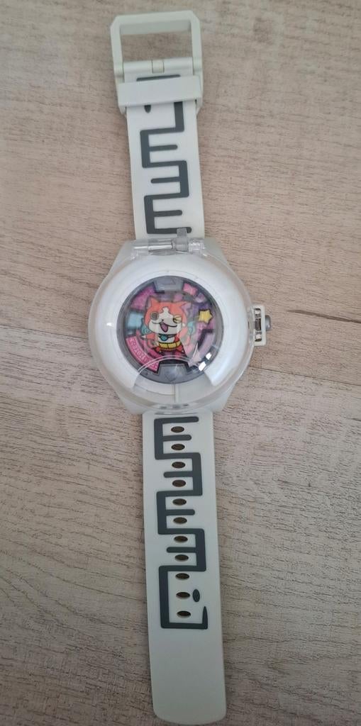 Yo-kai Watch Speelgoed Horloge - Wit met Jibanyan, Ophalen of Verzenden, Gebruikt, Jongen of Meisje