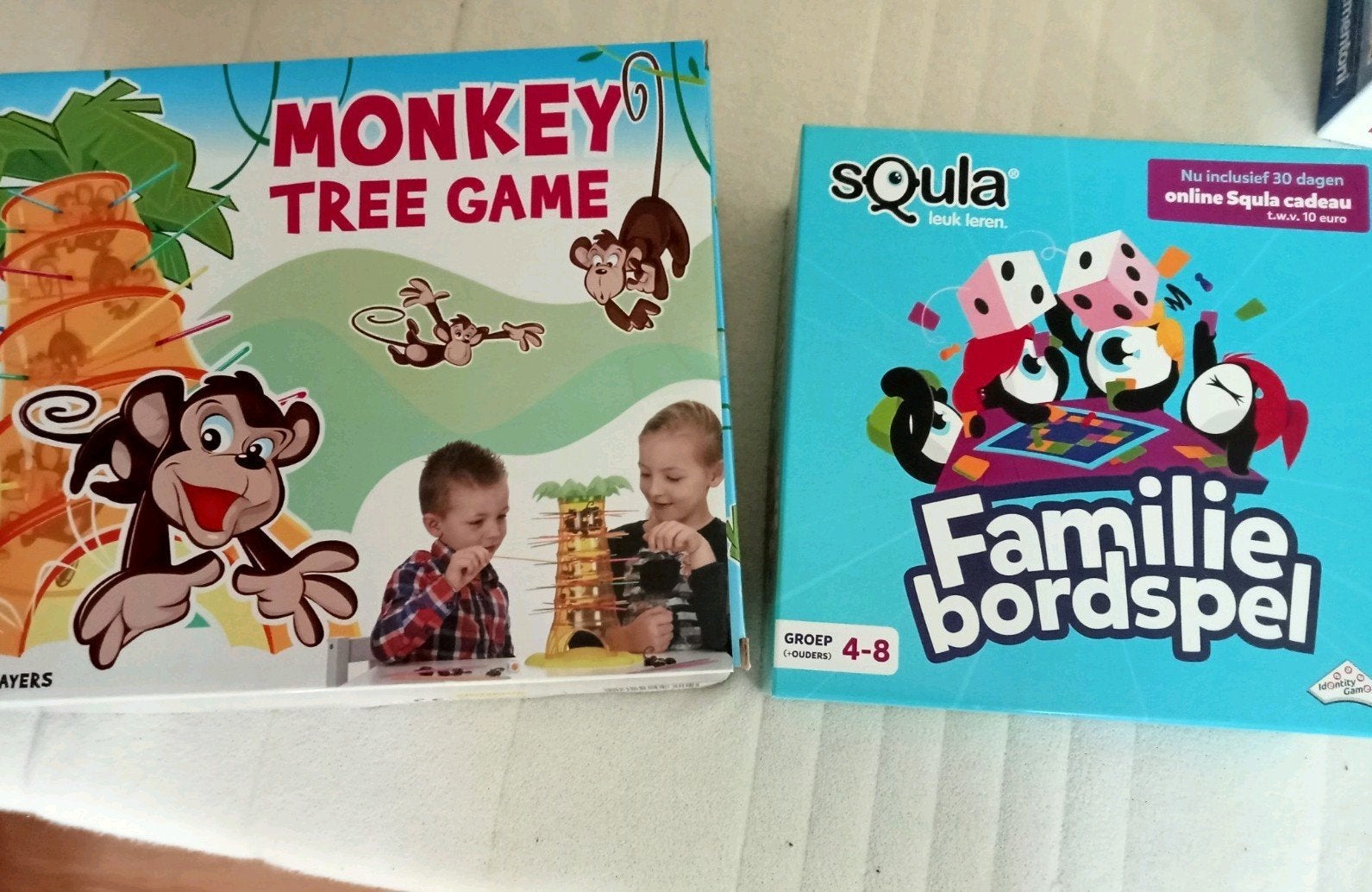 Nieuw Squla familie bordspel
en het keuke spel,monkey tree g, Een of twee spelers, Ophalen of Verzenden, Nieuw, Squla