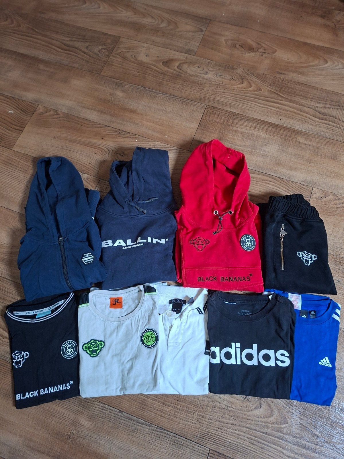 Kledingpakket jongens: Black Bananas, Ballin, Adidas, Ophalen of Verzenden, Gedragen, Overige maten