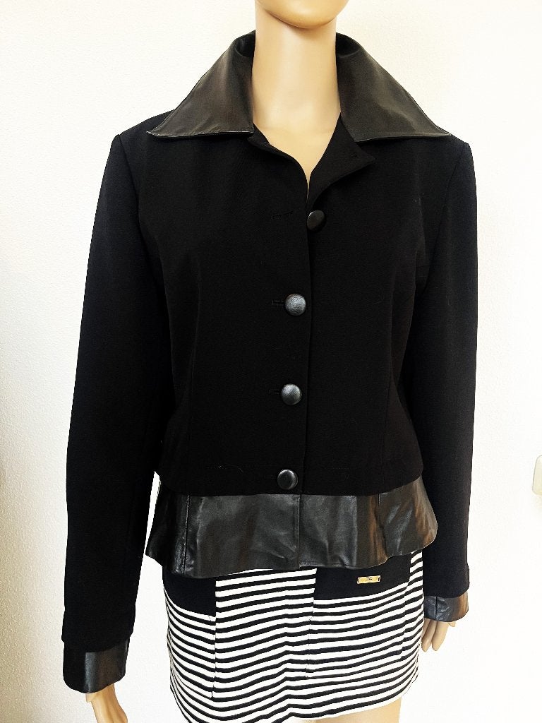 schitterende gevoerde blazer van Kyuso maat 40, Kleding | Dames, Maat 38/40 (M), Zwart, Ophalen of Verzenden, Zo goed als nieuw