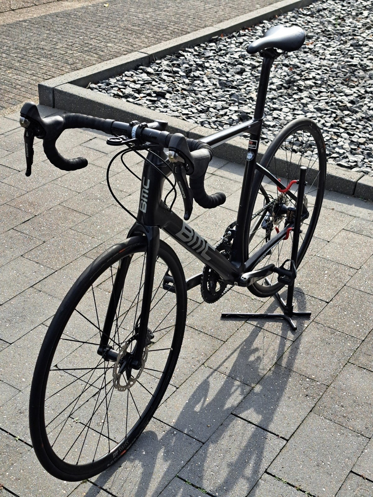 BMC Roadmachine 56cm Ultegra, nieuwe banden/stuurlint, Fietsen en Brommers, 53 tot 57 cm, Ophalen of Verzenden, Carbon, Schijfrem