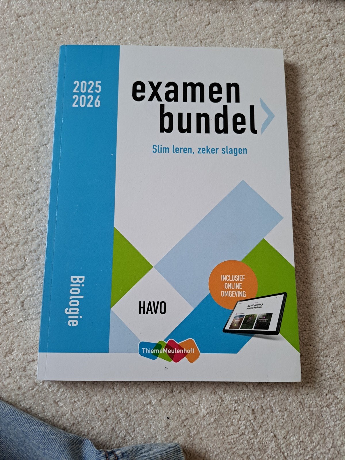 examenbundel Biologie HAVO 2026, Boeken, Ophalen of Verzenden, Nieuw, HAVO, Biologie