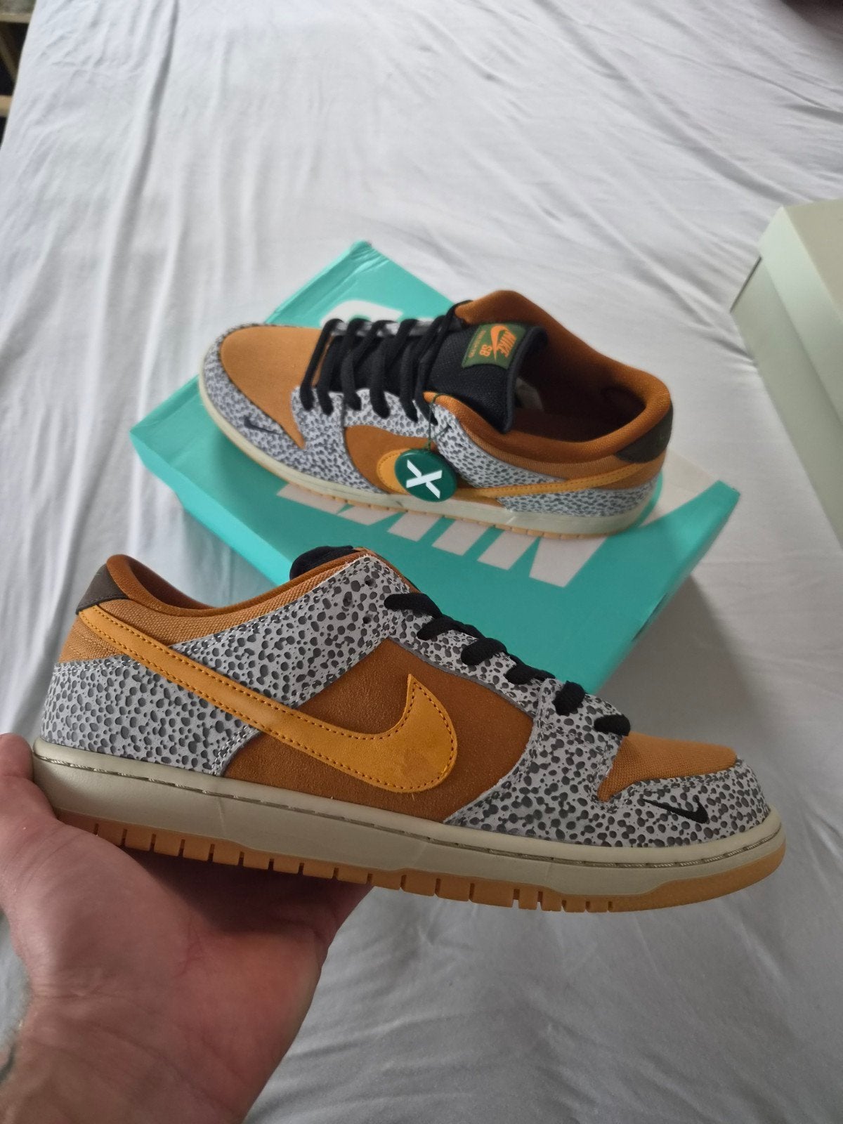 Nike SB Dunk Low Safari - Maat 45 - Nieuw, Overige kleuren, Nike, Nieuw, Ophalen of Verzenden