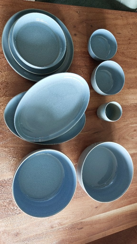 AH Portugees eetservies, 8-delig, Ophalen, Zo goed als nieuw, Albert Heijn, Modern