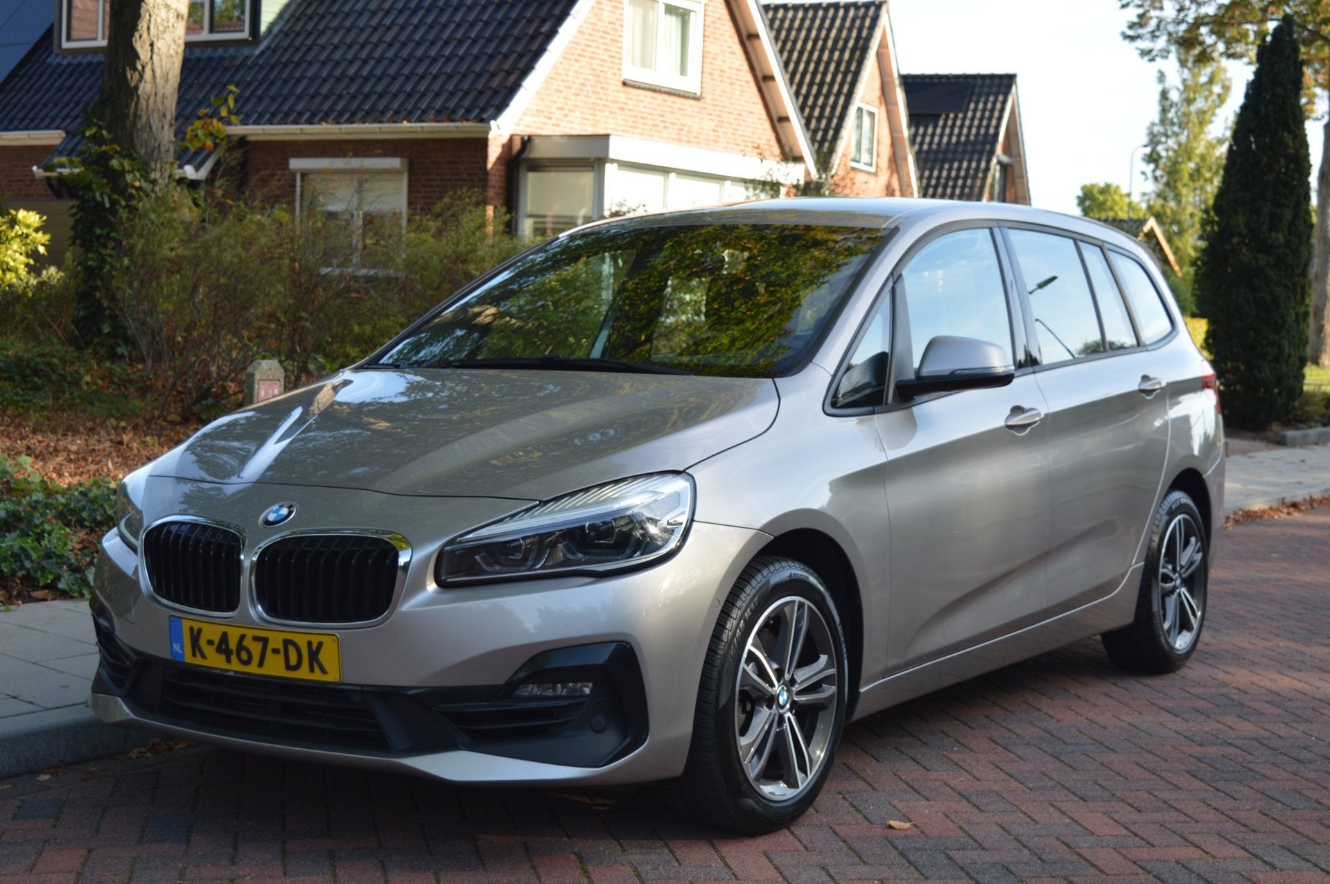 BMW 2-serie Gran Tourer 218i 7p. Exe Edition head-upcamera, Auto's, Dealer onderhouden, Gebruikt, 2-Serie Gran Tourer, Origineel Nederlands