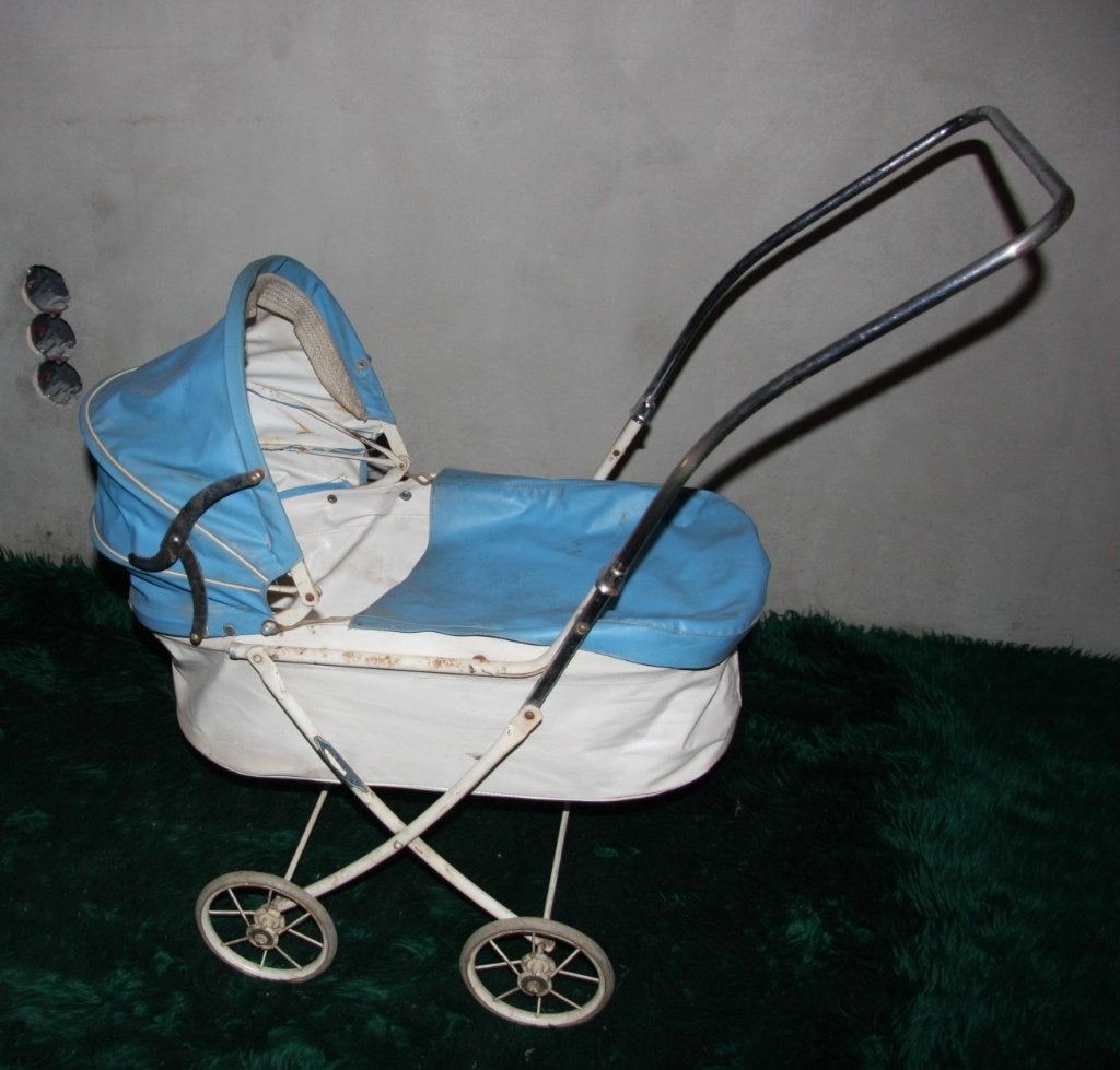 Vintage poppenwagen jaren 60/70, Ophalen of Verzenden, Gebruikt