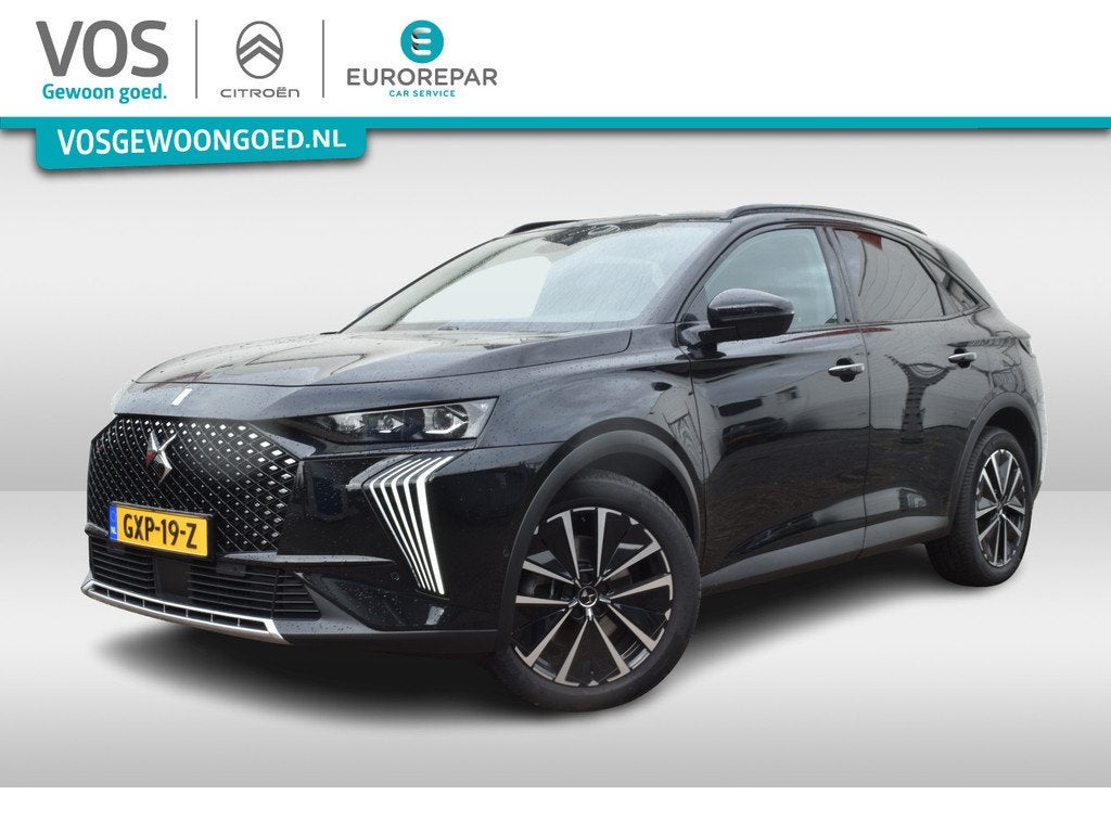 DS 7 E-Tense 225 EAT8 Automaat Rivoli Lederen bekleding | Na, Auto's, DS, 14 kWh, 4 cilinders, Zwart, Bedrijf