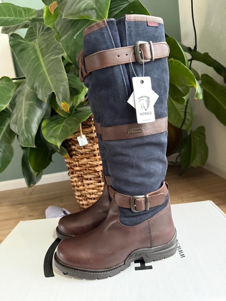 Nieuwe Horka highlander outdoorlaars waterdicht leder bruin, Ophalen of Verzenden, A, Schoeisel, A