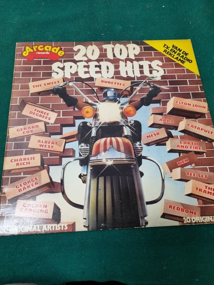 lp 20 top speed hits, Ophalen of Verzenden