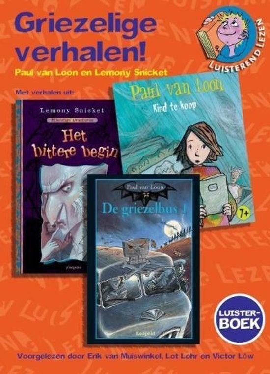 1 cd luisterboek Griezelige Verhalen Luisterboek voor kinder, Verzenden, Cd