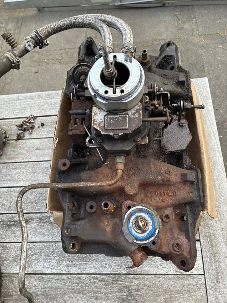 W200 318 intake (inlaat), carburateur, en LPG verdamper, Auto-onderdelen, Ophalen, Gebruikt, Overige automerken