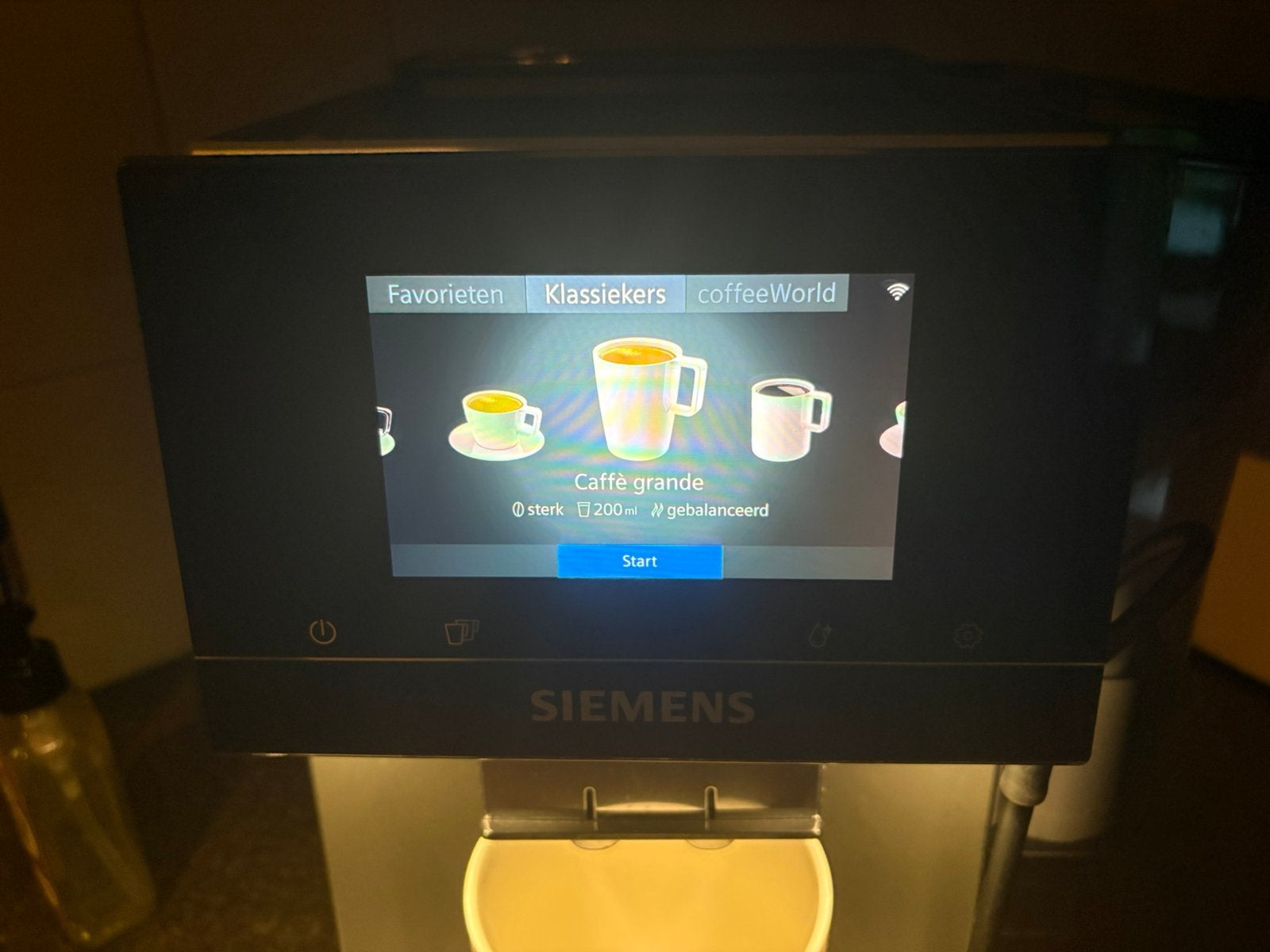 Siemens eq700, 10 kopjes of meer, Afneembaar waterreservoir, Koffiemachine, Nieuw