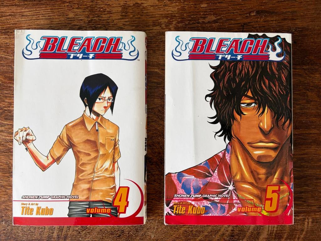 Bleach Manga Deel 4 & 5 - Shonen Jump Graphic Novel, Ophalen of Verzenden, Zo goed als nieuw