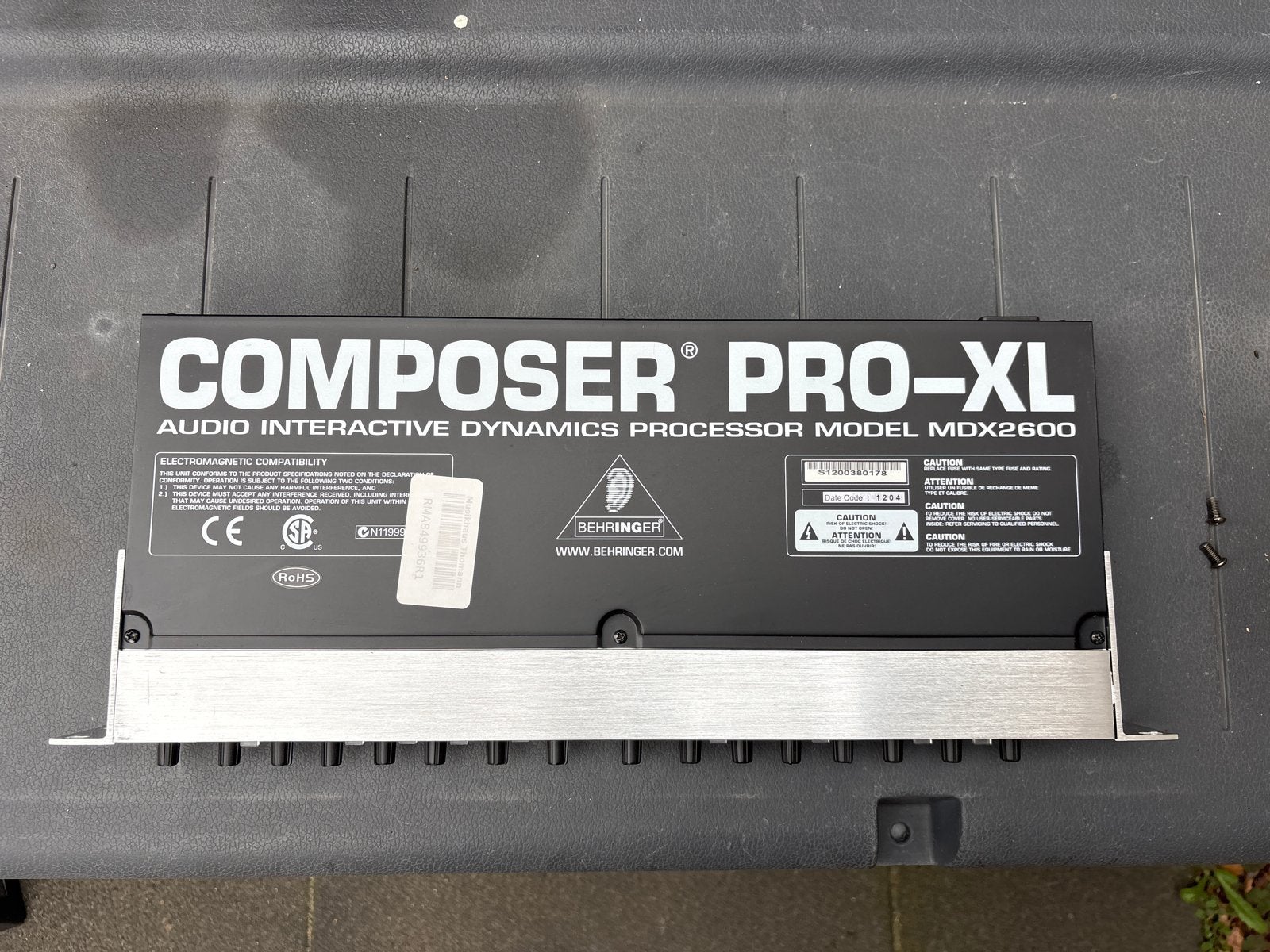 Behringer Composer Pro-XL MDX2600 Audio Processor, Muziek en Instrumenten, Ophalen, Zo goed als nieuw, Compressor