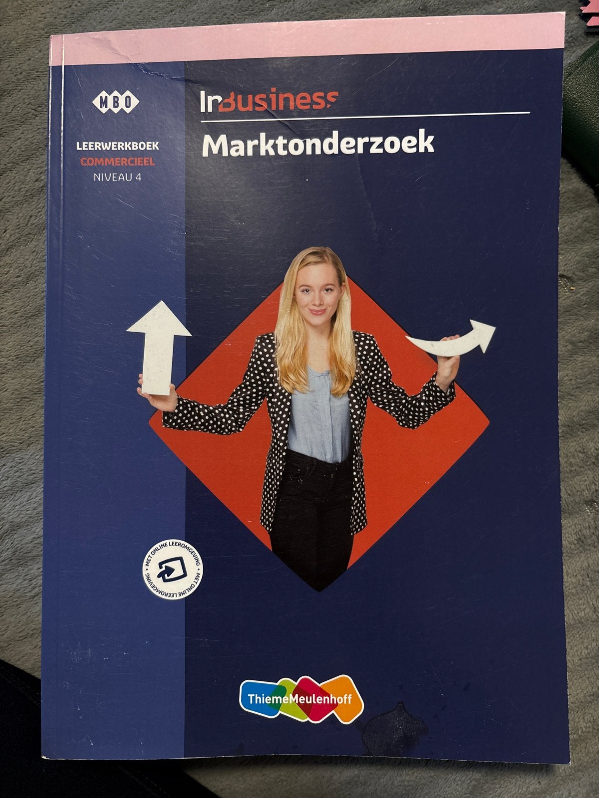 InBusiness Marketing boeken MBO Commercieel Niveau 3&4, Ophalen of Verzenden, Zo goed als nieuw, Overige niveaus, Bedrijfseconomie of M&O